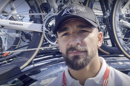 Boucles de la Mayenne. Jordy Weiss, champion d’Europe de boxe, fan de vélo