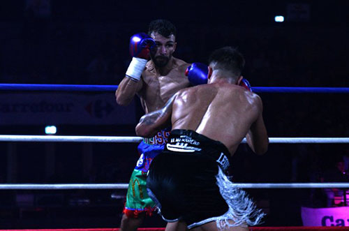 Jordy Weiss vainqueur avant la limite du Géorgien Beka Murjikneli